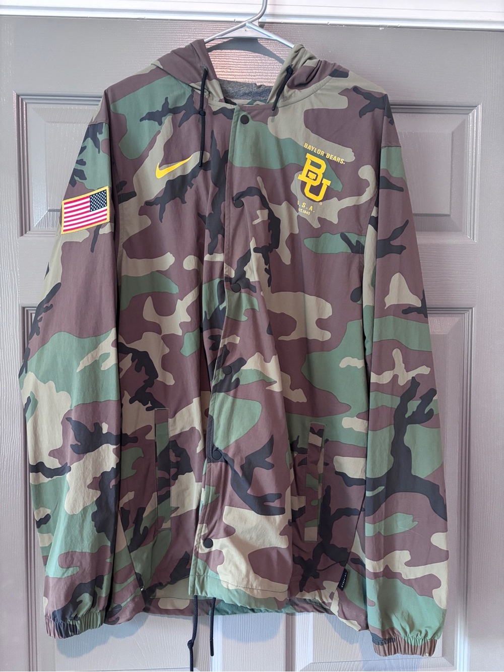 Baylor Nike Camp Jacket
